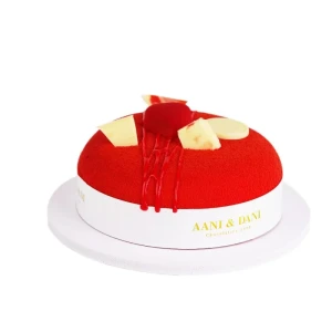 كيكة ني وداني رد فلفت - aani & Danny Red velvet cake