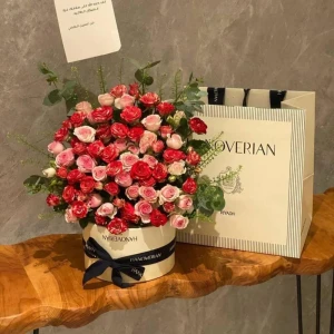 باقة امتنان - تنسيق بوكس شوكولاتة هانوفريان