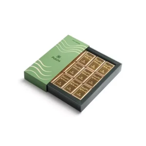 علبة من باتشي 15 قطع شوكولاته بالحليب مع البراليني لي لانغو