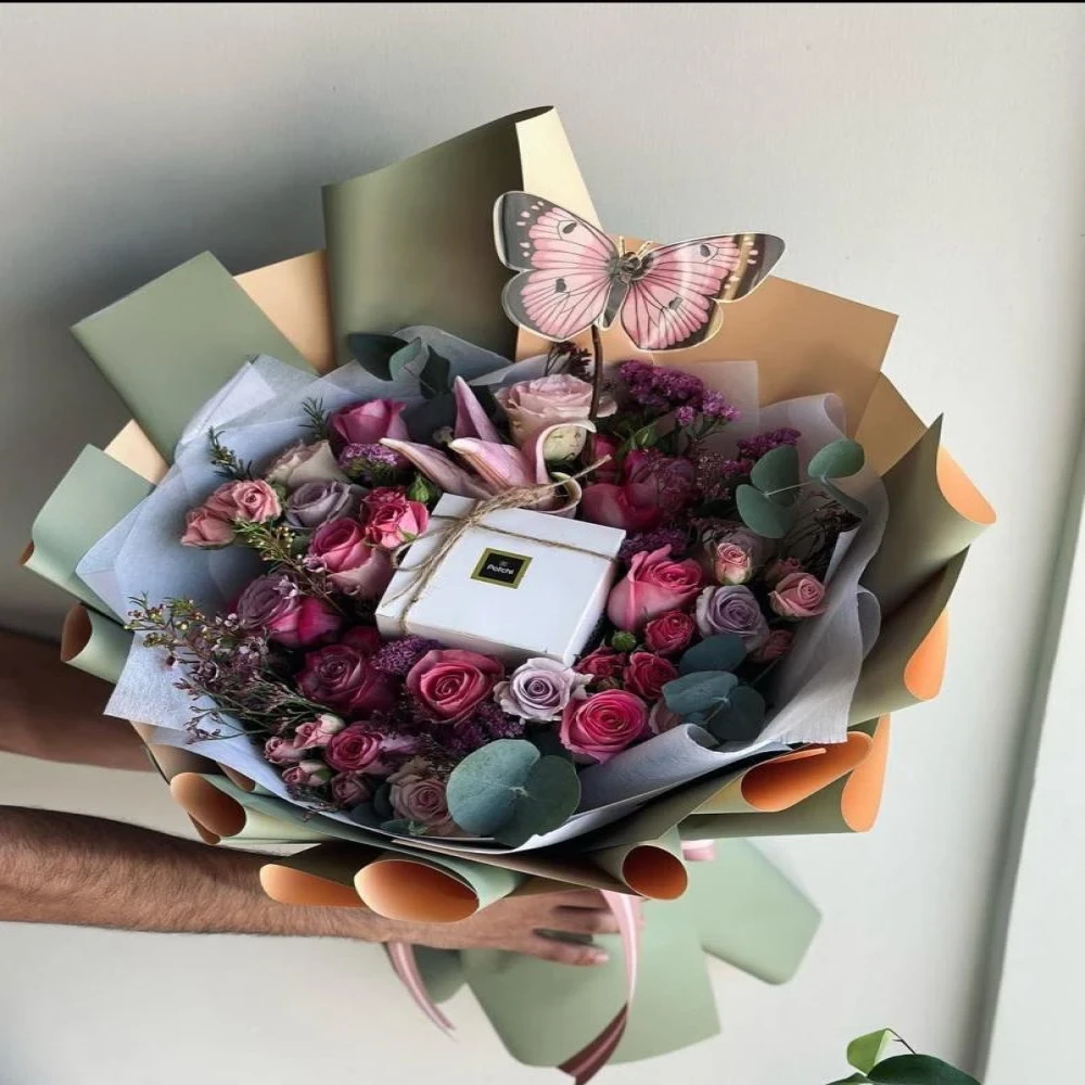 باقة هالة فرح - مع شوكولاتة باتشي